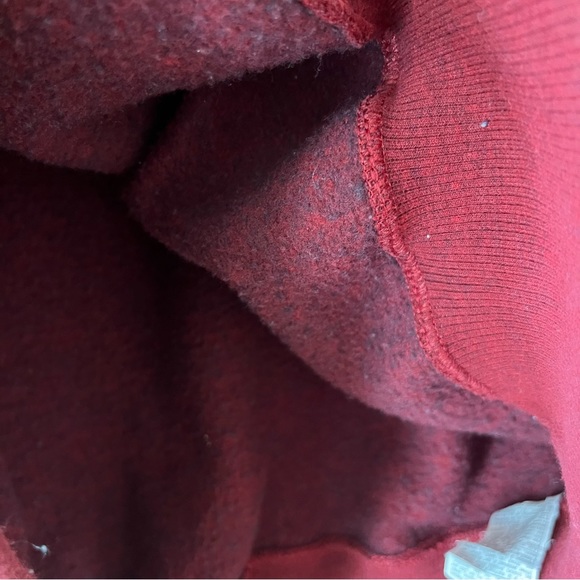 Red Champion Eco Sweatshirt Size Medium - Picture 4 of 6